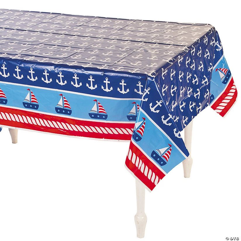 Deals π― Little Sailor Plastic Tablecloth π 4 Deals π― Little Sailor Plastic Tablecloth π - Image 2