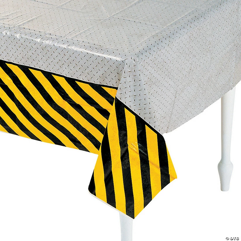 Best Pirce π Construction Zone Plastic Tablecloth π 4 Best Pirce π Construction Zone Plastic Tablecloth π - Image 2
