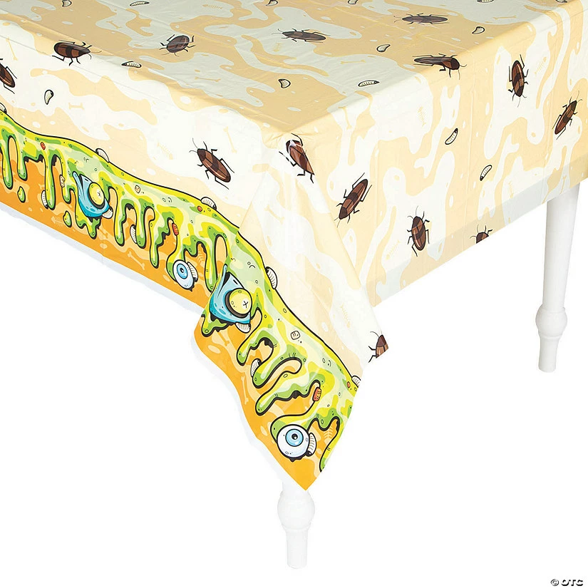 Brand new ๐ Gross Slime Plastic Tablecloth ๐ 4 Brand new ๐ Gross Slime Plastic Tablecloth ๐ - Image 2