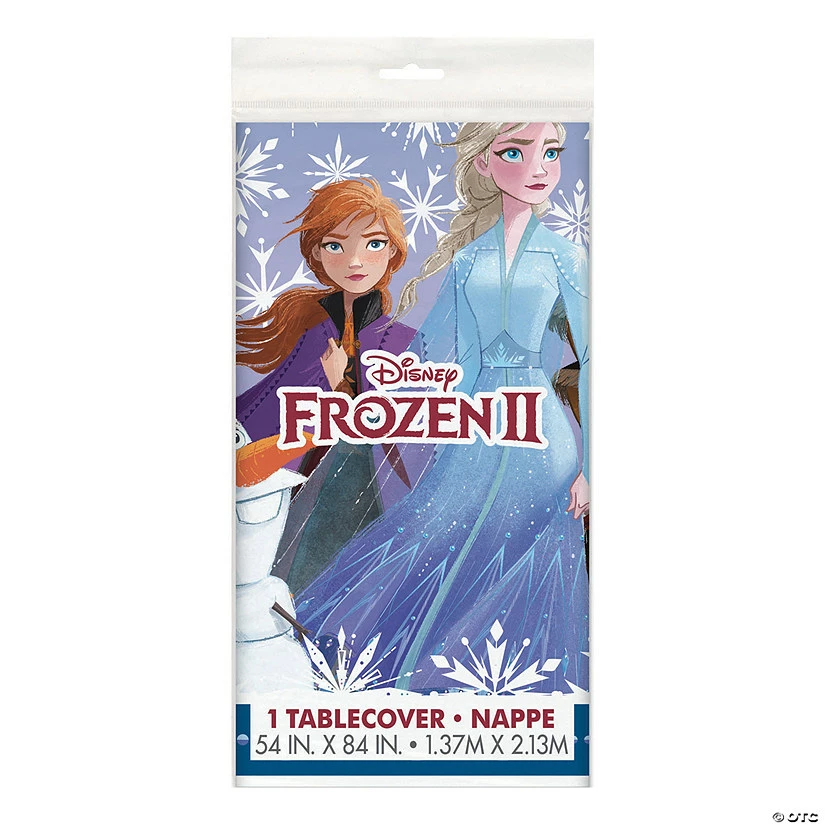 Cheap ⭐ Disney’s Frozen II Snowflake Plastic Tablecloth 🛒 4 Cheap ⭐ Disney’s Frozen II Snowflake Plastic Tablecloth 🛒 - Image 2