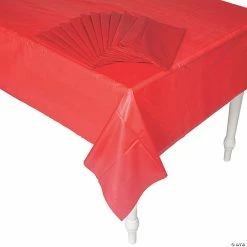 Best Sale ✔️ Bulk Plastic Tablecloths - 12 Pc. ⭐ -Cheap Birthday Table Covers Store 13961066