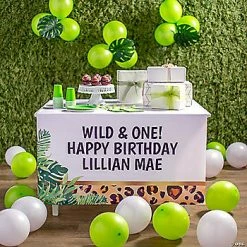 Promo 🎁 Personalized Sophisticated Safari Table Runner ❤️