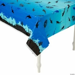 Discount ๐ Discovery Shark Weekโข Plastic Tablecloth ๐ฏ 5 Discount ๐ Discovery Shark Weekโข Plastic Tablecloth ๐ฏ -Cheap Birthday Table Covers Store 14104608