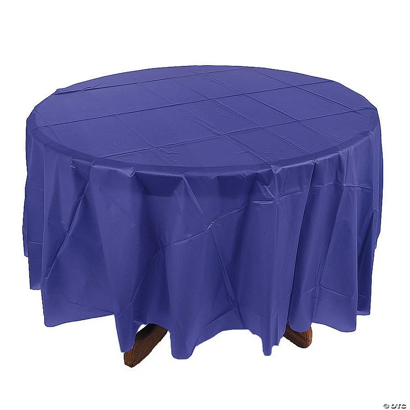 Budget ๐ Round Plastic Tablecloth ๐ 4 Budget ๐ Round Plastic Tablecloth ๐ - Image 2