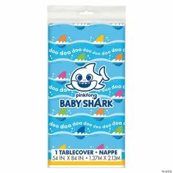 Coupon 🔥 Baby Shark Plastic Tablecloth ✔️