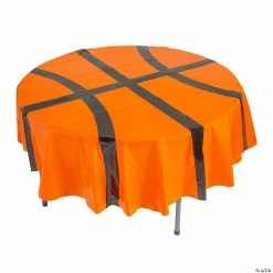 Brand new ❤️ Basketball Round Plastic Tablecloth 😉