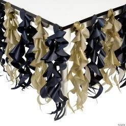 Top 10 ๐ Black & Gold Swirl Table ๐ Skirt ๐