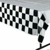 Cheap 🥰 Black & White Checkered Plastic Tablecloth ⌛ -Cheap Birthday Table Covers Store black and white checkered plastic tablecloth26 2215