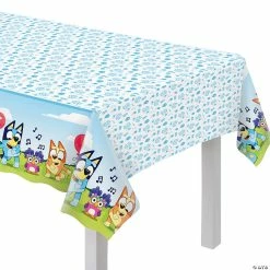 Flash Sale 🎁 Bluey Party Plastic Tablecloth 🛒