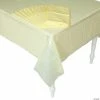 Discount 🥰 Bulk Plastic Tablecloths - 12 Pc. ✔️ -Cheap Birthday Table Covers Store bulk yellow plastic tablecloths 12 pc 13961070