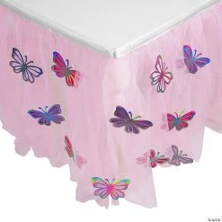 Flash Sale ๐ Butterfly Tulle Table ๐ Skirt Decorating Kit - 13 Pc. ๐