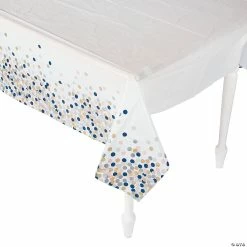 Buy ⭐ Confetti Design Plastic Tablecloth ⭐