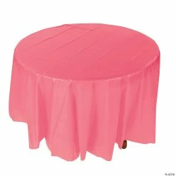 Buy ✨ Round Plastic Tablecloth ✔️