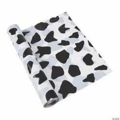 Best Pirce 🤩 Cow Print Plastic Tablecloth Roll ❤️