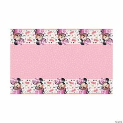 Promo ๐ Disney's Minnie Mouse Plastic Tablecloth ๐