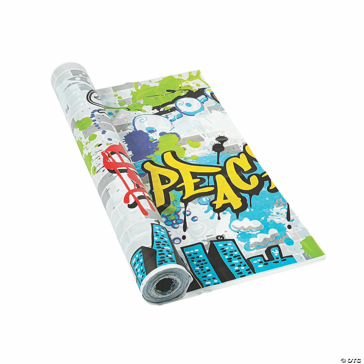 Discount ๐ Graffiti Plastic Tablecloth Roll ๐ 3 Discount ๐ Graffiti Plastic Tablecloth Roll ๐