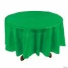 Promo ✔️ Round Plastic Tablecloth ✨ -Cheap Birthday Table Covers Store green round plastic tablecloth70 1709