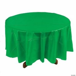 Promo βοΈ Round Plastic Tablecloth β¨