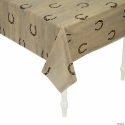 Coupon 🔥 Horseshoe Plastic Tablecloth Roll 🛒 -Cheap Birthday Table Covers Store horseshoe plastic tablecloth roll13963746 a01