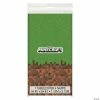 Promo 🤩 Minecraft® Plastic Tablecloth ⭐ -Cheap Birthday Table Covers Store minecraft sup sup plastic tablecloth13910954