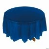 Cheapest 💯 Round Plastic Tablecloth 🔔 -Cheap Birthday Table Covers Store navy blue round plastic tablecloth13697820