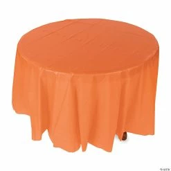 Cheap ❤️ Round Plastic Tablecloth ✨
