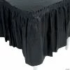 Promo π― Pleated Table π Skirts π― 2 Promo π― Pleated Table π Skirts π― -Cheap Birthday Table Covers Store pleated black table skirt3 512