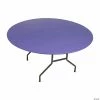Discount 🤩 Fitted Round Plastic Tablecloth 🔔 1 Discount 🤩 Fitted Round Plastic Tablecloth 🔔 -Cheap Birthday Table Covers Store purple fitted round plastic tablecloth13971856