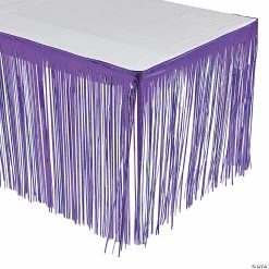 Best reviews of 🎁 Metallic Fringe Plastic Table 👗 Skirt 💯