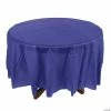 Budget 👏 Round Plastic Tablecloth 🛒 -Cheap Birthday Table Covers Store purple round plastic tablecloth70 1710