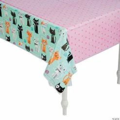 Best deal 🌟 Purr-Fect Party Plastic Tablecloth 😉