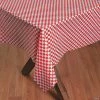 New 😉 Red & White Checkered Banquet Plastic Tablecloth Roll 💯 -Cheap Birthday Table Covers Store red and white checkered banquet plastic tablecloth roll3 741a