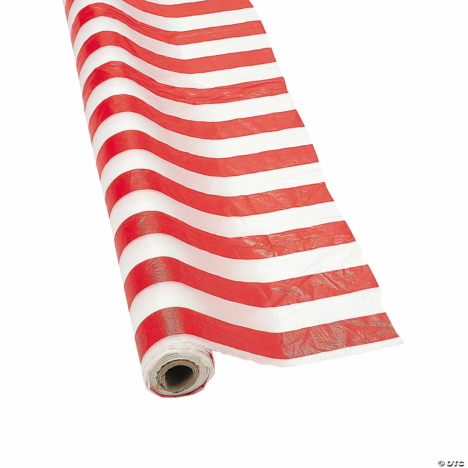 Discount π Red & White Striped Plastic Tablecloth Roll π 3 Discount π Red & White Striped Plastic Tablecloth Roll π