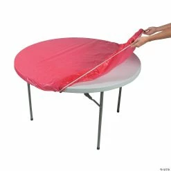 Cheap Birthday Table Covers Store -Cheap Birthday Table Covers Store red fitted round plastic tablecloth13803496 a01