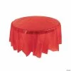 Best Pirce 😍 Round Plastic Tablecloth 👍 -Cheap Birthday Table Covers Store red round plastic tablecloth70 1717