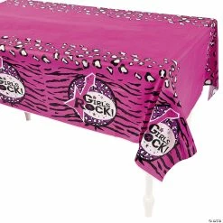 Hot Sale 🔥 Rock Star Diva Plastic Tablecloth 🔥