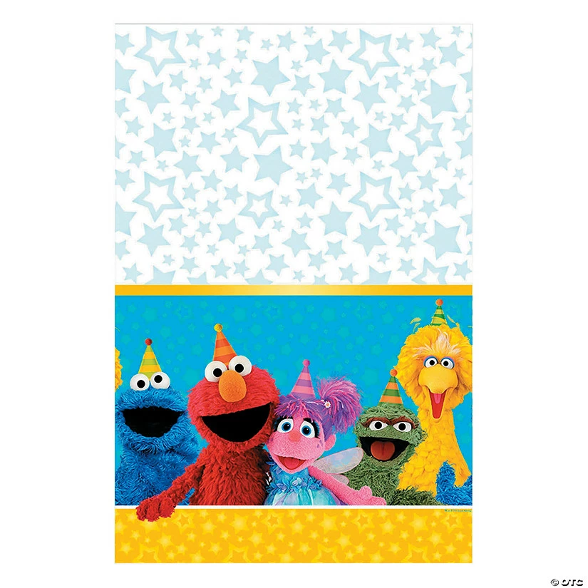New ๐ Sesame Streetยฎ Plastic Tablecloth โ 3 New ๐ Sesame Streetยฎ Plastic Tablecloth โ