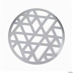 Promo β Metallic Laser-Cut Chargers - 24 Ct. π₯
