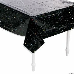 Budget π Space Party Stars Plastic Tablecloth π