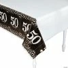 Outlet ⌛ Sparkling Celebration 50th 🥳 Birthday Tablecloth 🛒 -Cheap Birthday Table Covers Store sparkling celebration 50th birthday tablecloth13773844