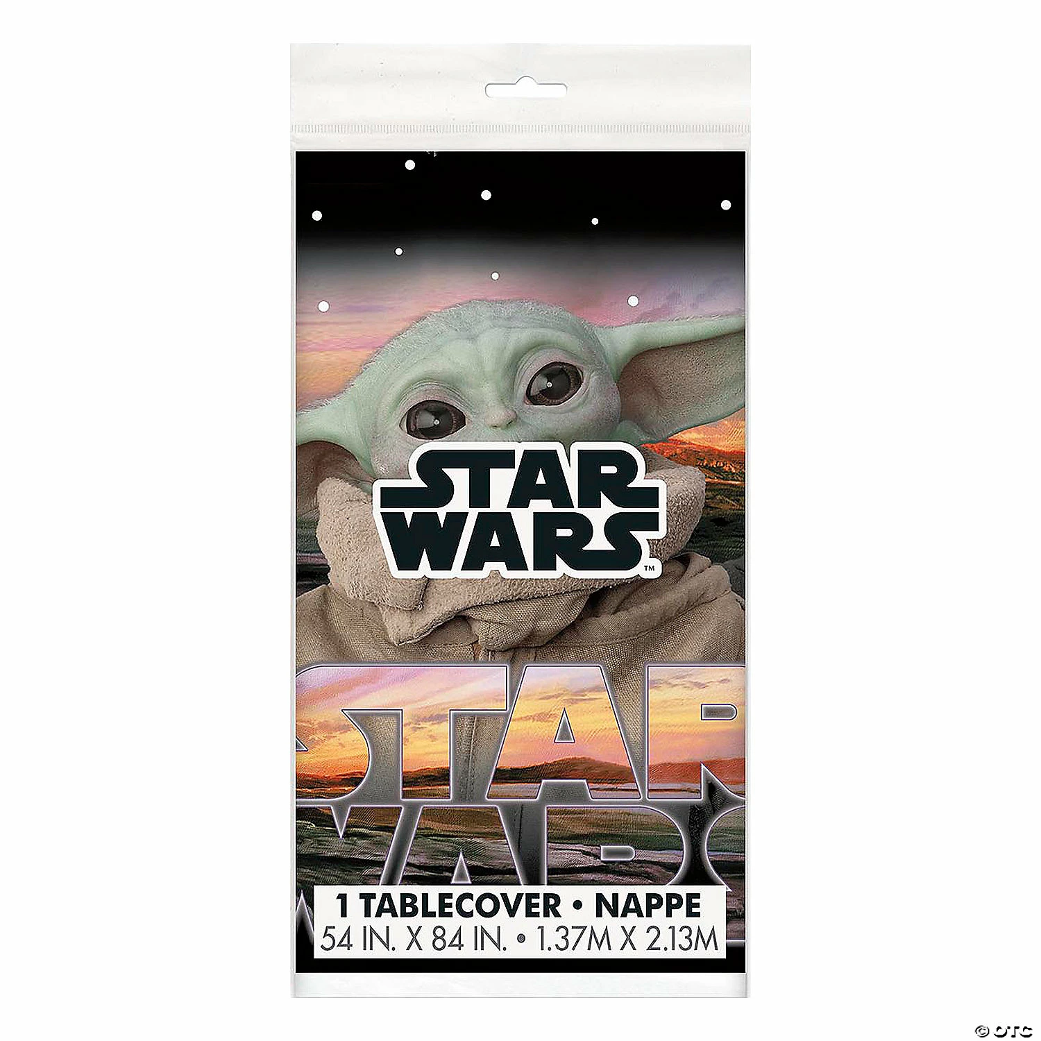 Promo 😉 Star Wars™ The Mandalorian™ Plastic Tablecloth ⌛ 4 Promo 😉 Star Wars™ The Mandalorian™ Plastic Tablecloth ⌛ - Image 2