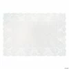 Buy 💯 White Doily Placemats - 8 Pc. 😍 -Cheap Birthday Table Covers Store white doily placemats 8 pc 13958757