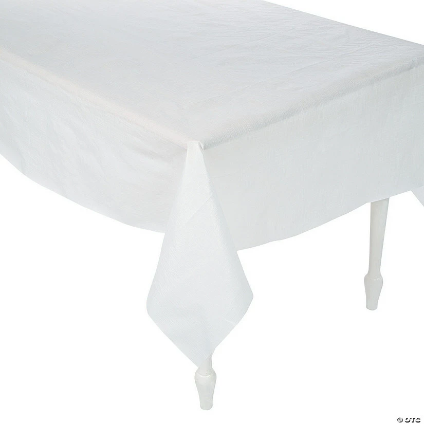 Best Pirce โญ White Rectangle Tablecloth with Flannel Back ๐ 3 Best Pirce โญ White Rectangle Tablecloth with Flannel Back ๐