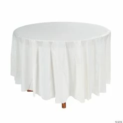Cheapest 🌟 Round Plastic Tablecloth 🎉